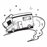 School Bus and Chalkboard concept as A whimsical school bus next to a chalkboard set against a dreamy background offering ample space for text or graphics symbolizing the journey a Cleans vector