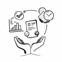 Safety illustration with copy space for business reports concept as A visually appealing safety illustration with copy space designed to enhance business reports and presentations Cleans vector