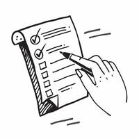 Safety checklist icon with copy space on a white background concept as A illustration of a safety checklist icon with ample copy space on a white background ideal for readin Cleans vector