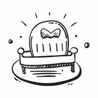 Rattle icon with copy space on a white background concept as A image of a rattle icon with generous copy space on a white background perfect for baby toys and play themed vi Cleans Set 3 vector