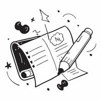 Planner with Blueprint and Pen concept as An image of a planner with a blueprint and pen set against a dreamy background offering ample space for text or graphics symbolizing plann Cleans vector