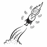 Person with Money Wings in Air concept as A person flying with wings made of money set against a Cleans background offering space for text or graphics symbolizing upward financial m Cleans vector
