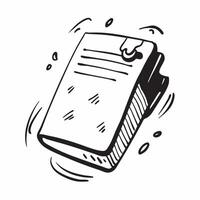 Notebook icon with copy space on a white background concept as A image of a notebook icon with generous copy space on a white background ideal for business planning and note Cleans Set 2 vector