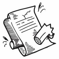 Newspaper icon with copy space on a blue background concept as A image of a newspaper icon with ample copy space on a blue background perfect for news and retirement themed Cleans Set 2 vector