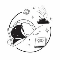 Morning Focus and Evening Relax concept as A view of morning focus and evening relaxation set against a dreamy background offering ample space for text or graphics symbolizing the Cleans vector
