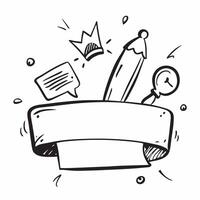 Marketing symbol with blank area for personalized messages concept as A customizable marketing symbol featuring a blank area for adding personalized messages making it suitable for Cleans vector