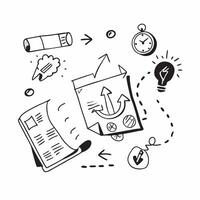 Marketing illustration with space for text and graphics concept as An illustrative marketing design featuring ample space for both text and graphics perfect for illustrating readin Cleans vector