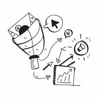 Marketing icon with ample space for text and graphics concept as An iconographic marketing design offering ample space for both text and graphics perfect for illustrating comprehen Cleans vector