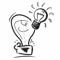 Lightbulb icon with copy space on a gray background concept as A image of a lightbulb icon with generous copy space on a gray background ideal for showcasing ideas and innov Cleans Set 2 vector