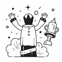 Leader in Chief with Scepter and Throne concept as An image of a leader in chief with a scepter and throne set against a dreamy background offering ample space for text or graphics Cleans vector