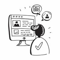 IT specialist with data breach concept as An IT specialists profile blended with a data breach report symbolizing the consequences of security failures Ideal for business and IT a Cleans vector