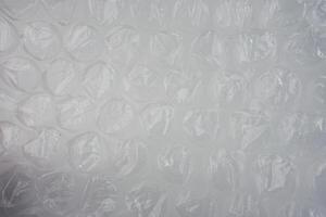 Close-Up of Bubble Wrap Sheets Showcasing Packaging Material Concepts photo