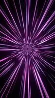 Rotating Hyperspace Tunnel with Flow of Particles video