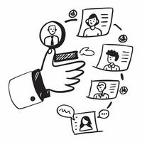 HR with employee grievance case concept as An HR professionals profile blended with an employee grievance case symbolizing the challenges of addressing workplace complaints Ideal Cleans vector
