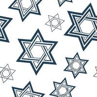 Hanukkah stars seamless pattern with blue and silver tones for a festive celebratory holiday design concept as Elegant Hanukkah stars pattern with blue and silver tones perfect for Cleans Set 2 vector