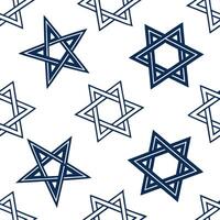 Hanukkah stars seamless pattern with blue and silver tones for a festive celebratory holiday design concept as Elegant Hanukkah stars pattern with blue and silver tones perfect for Cleans Set 4 vector