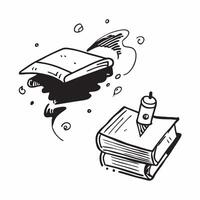 Graduation Cap with Notebook and Pen concept as A graduation cap with a notebook and pen set against a dreamy background offering ample space for text or graphics symbolizing the i Cleans vector