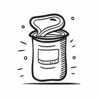 Flat design as Water bottle icon with copy space on a minimalist background concept as A image of a water bottle icon with ample copy space on a minimalist background ideal Cleans Set 2 vector