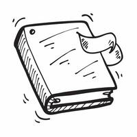 Flat design as Notebook icon with copy space on a white background concept as A image of a notebook icon with generous copy space on a white background ideal for business pl Cleans vector