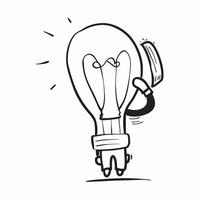 Flat design as Lightbulb icon with copy space on a gray background concept as A image of a lightbulb icon with generous copy space on a gray background ideal for showcasing Cleans Set 2 vector