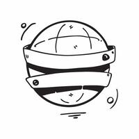 Flat design as Globe icon with copy space on a tech themed background concept as A image of a globe icon with generous copy space on a tech themed background ideal for globa Cleans Set 4 vector