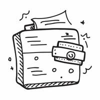 Flat design as Doodle line icon of a suitcase concept as A doodle line icon of a suitcase representing travel business trips and professional journeys ideal for business travel the Cleans vector