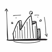 Flat design as Bar chart icon with copy space on a white background concept as A image of a bar chart icon with ample copy space on a white background perfect for data prese Cleans vector