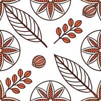 Ethnic patterns seamless design with rustic textures and woven patterns for a handmade artisan inspired holiday look concept as Handmade ethnic patterns with rustic textures and wo Cleans vector