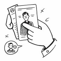 Employee with rejected proposal concept as An employees profile blended with a rejected proposal symbolizing the disappointment of unapproved ideas Ideal for business and corporat Cleans vector