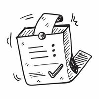 Doodle line icon of a briefcase concept as A simple doodle line icon of a briefcase representing business professionalism and organization ideal for business related visuals and pr Cleans Set 3 vector