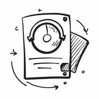 Dashboard icon with copy space on a gray background concept as A image of a dashboard icon with generous copy space on a gray background perfect for automotive and driver th Cleans Set 2 vector