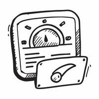 Dashboard icon with copy space on a blue background concept as A image of a dashboard icon with ample copy space on a blue background perfect for automotive and driver theme Cleans Set 2 vector