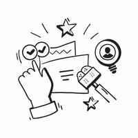 Customer satisfaction icon with copy space on white background concept as A illustration of a customer satisfaction icon with ample copy space on a white background perfect Cleans Set 2 vector