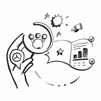 Customer satisfaction icon with ample space for text and graphics concept as An iconographic customer satisfaction design offering ample space for both text and graphics perfect fo Cleans vector