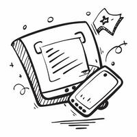 Clipboard icon with copy space on a white background concept as A image of a clipboard icon with generous copy space on a white background ideal for business tasks and organ Cleans Set 3 vector