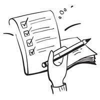 Checklist symbol with copy space for website banners concept as A sleek checklist symbol with generous copy space suitable for creating eye catching website banners and headers to Cleans vector
