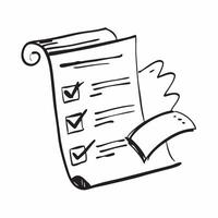 Checklist icon with copy space on a white background concept as A illustration of a checklist icon with ample copy space on a white background perfect for readiness and task Cleans vector