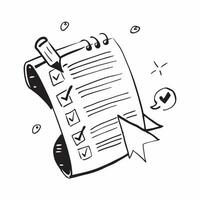 Checklist icon with space for text and graphics on a blue background concept as A modern checklist icon design featuring space for both text and graphics on a blue background perfe Cleans vector