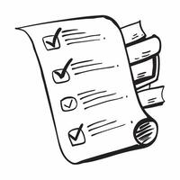 Checklist symbol with blank area for personalized messages concept as A customizable checklist symbol featuring a blank area for adding personalized messages making it suitable for Cleans vector