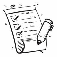 Checklist icon with ample space for text and graphics concept as An iconographic checklist design offering ample space for both text and graphics perfect for illustrating comprehen Cleans vector