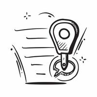 Car key icon with copy space on a gray background concept as A image of a car key icon with generous copy space on a gray background perfect for automotive and security them Cleans vector
