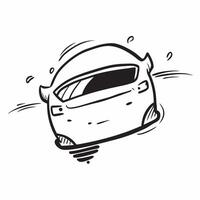 Car icon with copy space on a white background concept as A image of a car icon with ample copy space on a white background perfect for automotive and driver themed visuals Cleans Set 4 vector