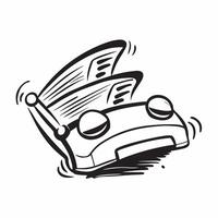 Car icon with copy space on a blue background concept as A image of a car icon with ample copy space on a blue background perfect for automotive and driver themed visuals i Cleans Set 4 vector
