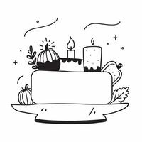 Candles and gourds centerpiece on a table with copy space concept as A table featuring a candles and gourds centerpiece creating a warm Thanksgiving atmosphere with ample blank sp Cleans vector