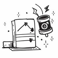Blackboard with Oil Barrel and Downward Arrow concept as A blackboard featuring an oil barrel and a downward arrow set against a whimsical background offering ample space for text Cleans vector