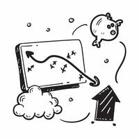 Blackboard with Livestock and Downward Curve concept as A blackboard with livestock symbols and a downward curve set against a dreamy background offering ample space for text or gr Cleans vector
