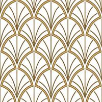 Art deco geometric seamless pattern with metallic highlights for luxurious decor concept as Sophisticated art deco geometric shapes in a seamless pattern enhanced with metallic hig Cleans Set 2 vector