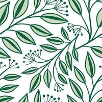 Abstract spring nature seamless pattern with organic lines and vibrant greens for modern botanical designs concept as Bold abstract spring nature pattern with organic lines and vib Cleans vector