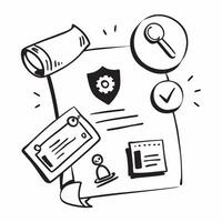 2D as Data breach icon with a broken lock and shield concept as illustration of a data breach icon with a broken lock and shield emphasizing the consequences of data Cleans vector