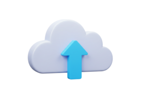 Cloud upload process digital space graphic design virtual environment isometric view technology concept png